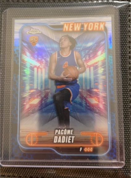 2024-25 Topps Chrome #172 Pacôme Dadiet — front