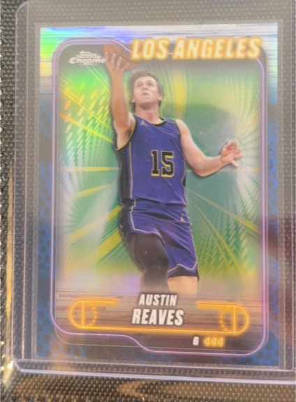 2024-25 Topps Chrome #87 Austin Reaves — front