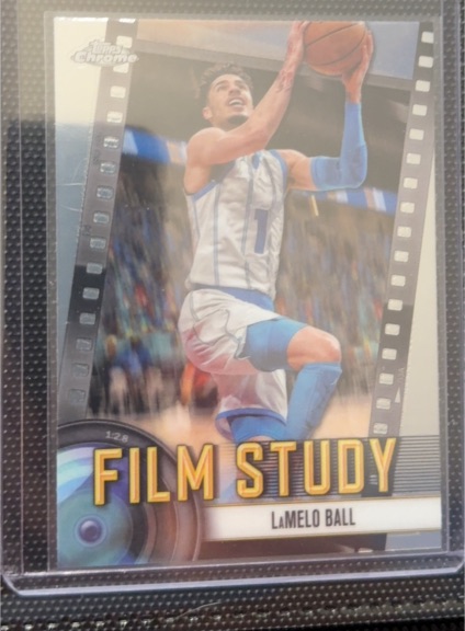 2024-25 Topps Chrome #FS-10 LaMelo Ball Film Study — front
