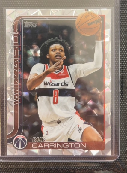 2025-26 Topps #97 Bub Carrington — front