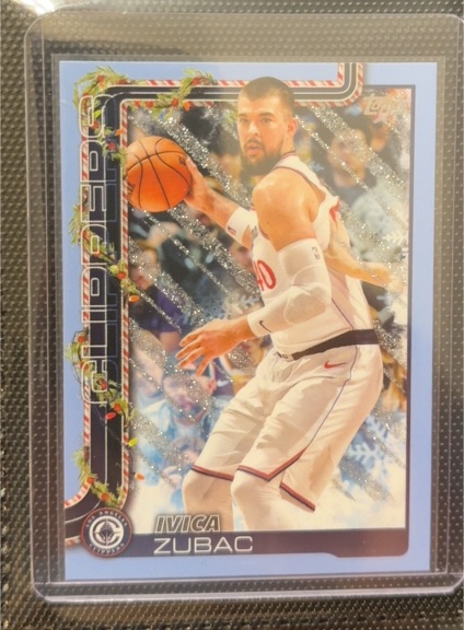 2025-26 Topps Holiday #H115 Ivica Zubac — front