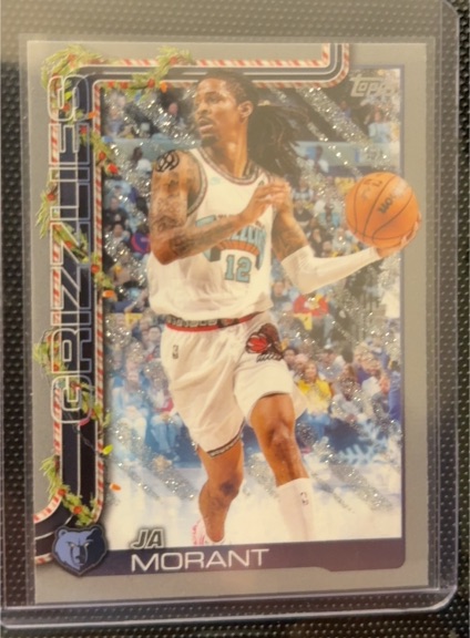 2025-26 Topps Holiday #H146 Ja Morant — front