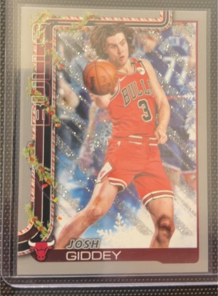 2025-26 Topps Holiday #H28 Josh Giddey — front