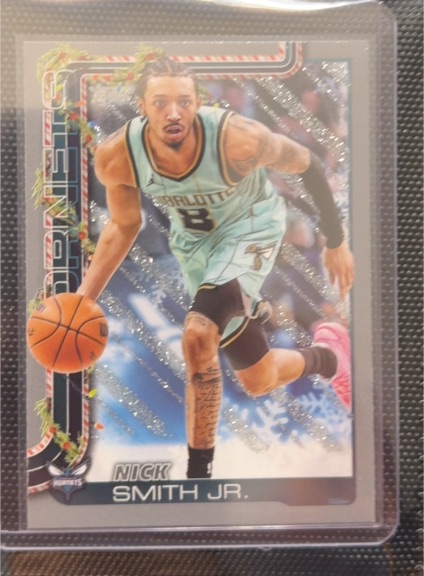 2025-26 Topps Holiday #H56 Nick Smith Jr. — front