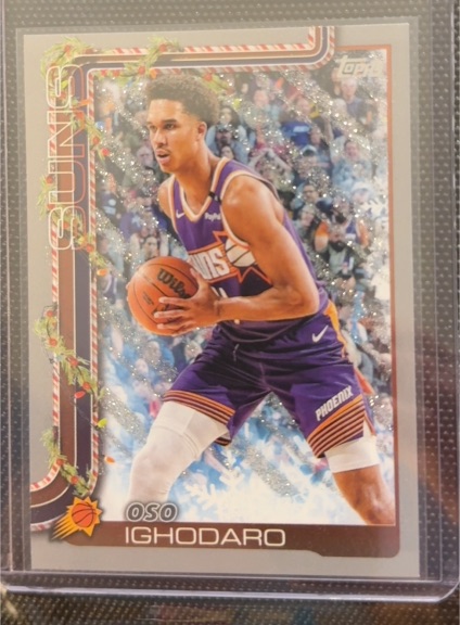 2025-26 Topps Holiday #H128 Oso Ighodaro — front