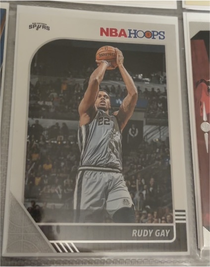 2019-20 Panini NBA Hoops #22 Rudy Gay — front