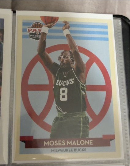 2012-13 Panini Past & Present #121 Moses Malone — front