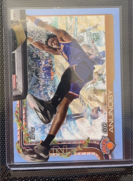 2025-26 Topps Holiday #H13 OG Anunoby — front