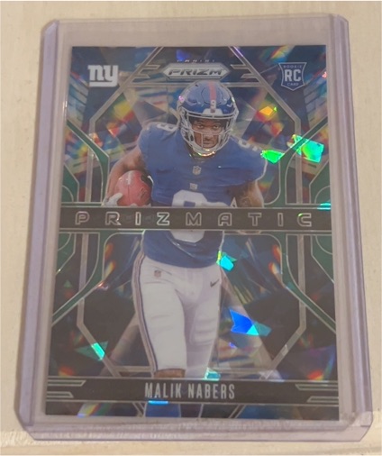 2024 Panini Prizm #13 Malik Nabers Prizmatic — front