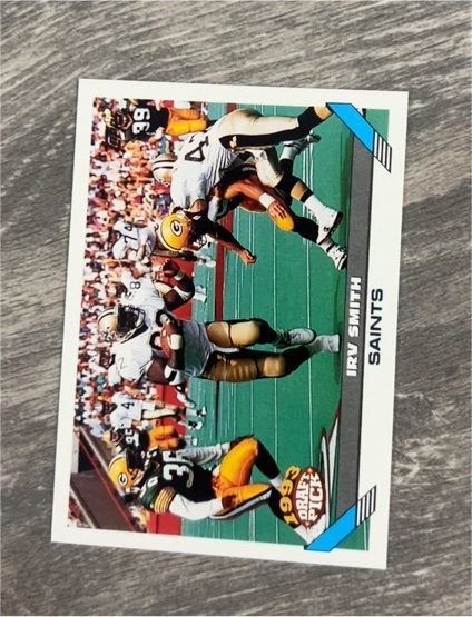 1993 Topps #556 Irv Smith — front