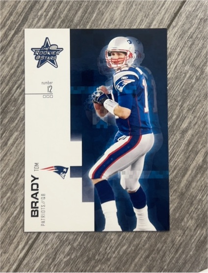 2007 Leaf Rookies & Stars #58 Tom Brady — front