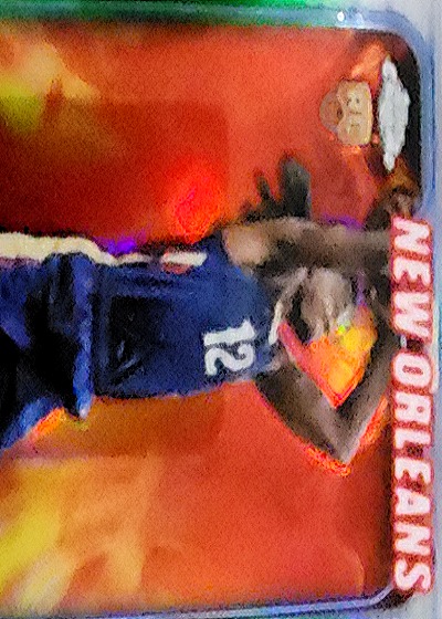 2020 Panini Zion Williamson New Orleans Pelicans #12 — back
