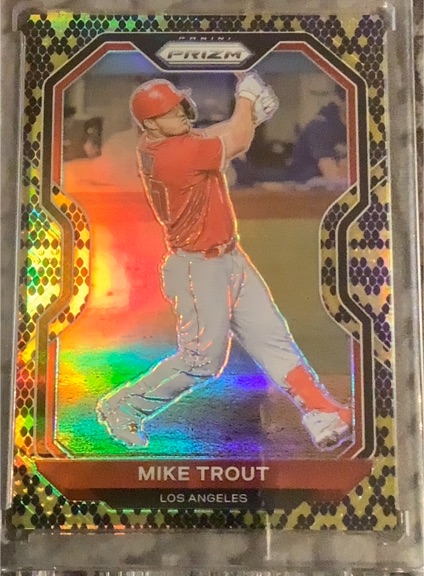 2021 Panini Prizm #173 Mike Trout — front