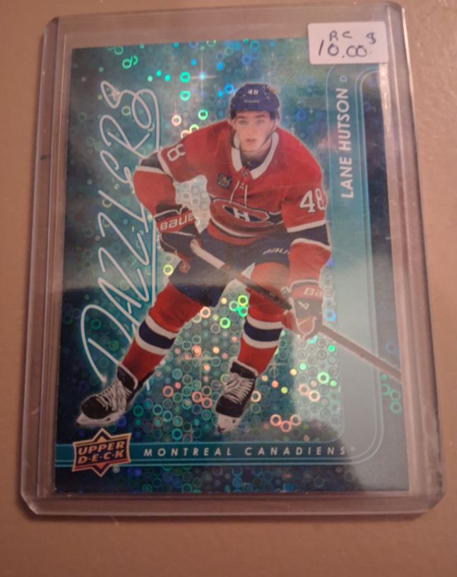 2024-25 Upper Deck Series 2 Dazzlers #DZ-76 Lane Hutson — front