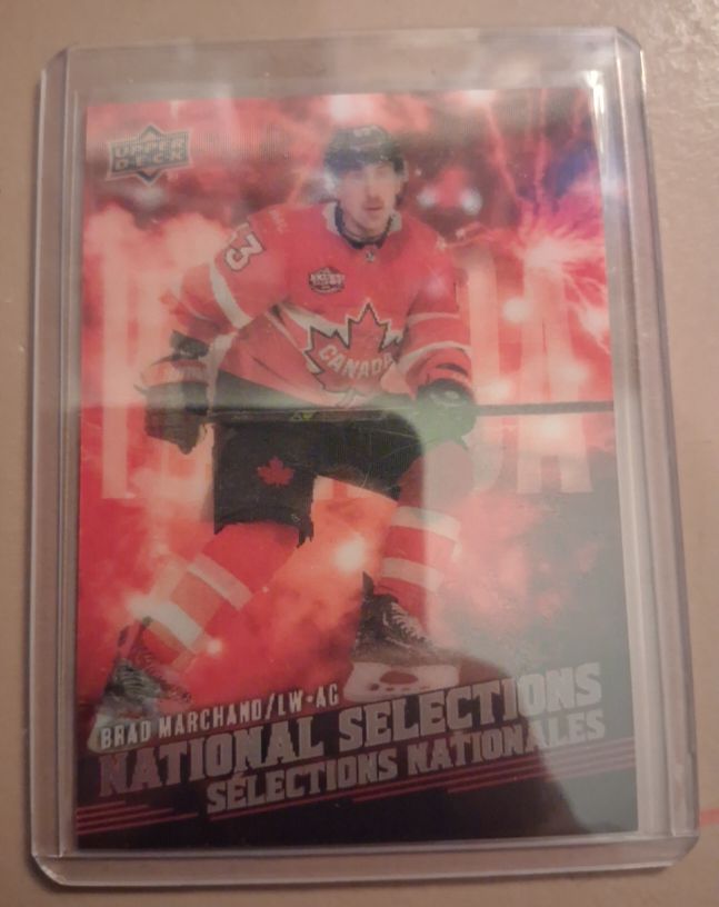 2025-26 Upper Deck Tim Hortons National Selections #NS-3 Brad Marchand — front