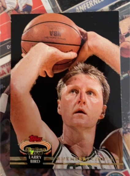 1992-93 Topps Stadium Club #194 Larry Bird — front