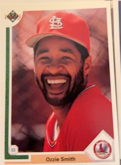 1991 Upper Deck #162 Ozzie Smith — front