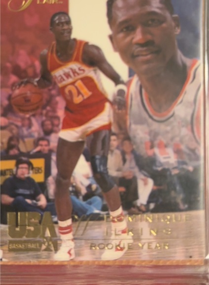 1994 Flair USA #109 Dominique Wilkins — front