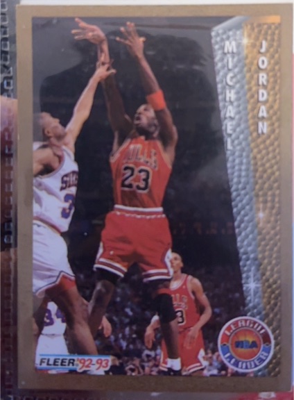1992-93 Fleer #238 Michael Jordan — front