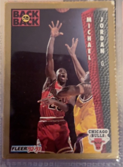 1992-93 Fleer #32 Michael Jordan — front