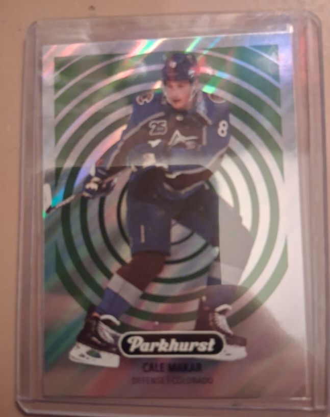 2021-22 Upper Deck Parkhurst Parkies #PK-15 Cale Makar — front