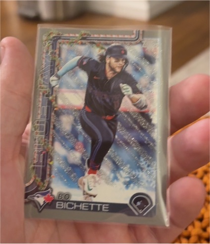 2025 Topps Holiday #H45 Bo Bichette — front