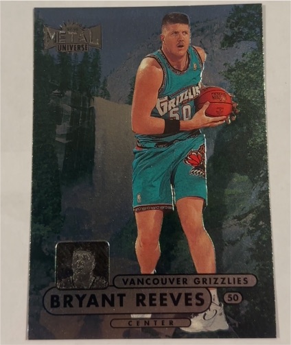 1997-98 Skybox Metal Universe Championship #25 Bryant Reeves — front