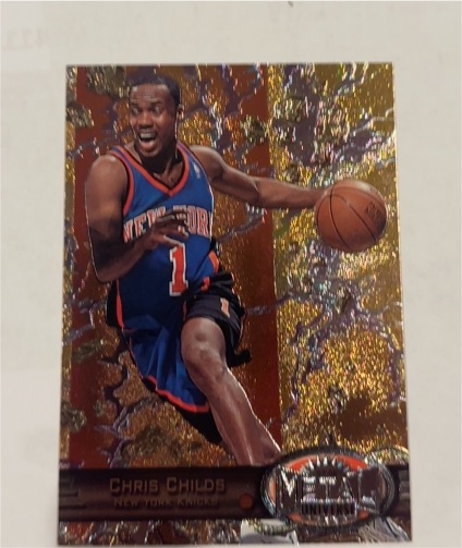 1997-98 Metal Universe #83 Chris Childs — front