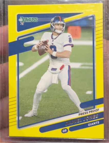 2021 Donruss #78 Daniel Jones — front