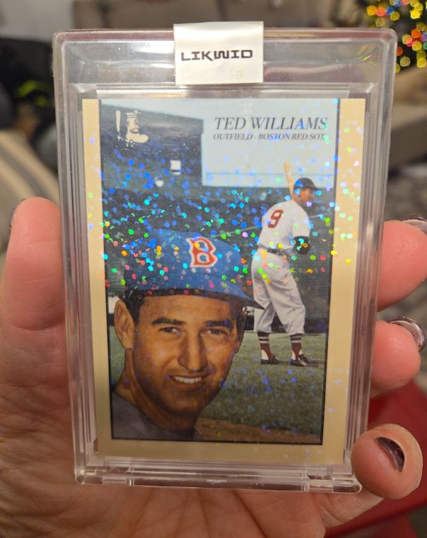 2020 Topps Project 2020 #90 Ted Williams — front