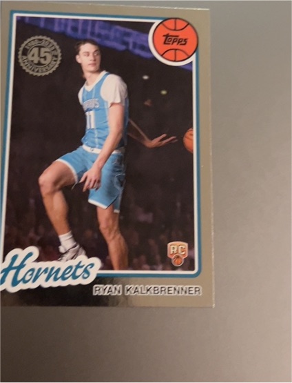 2025-26 Topps Basketball #80BK-77 Ryan Kalkbrenner — front