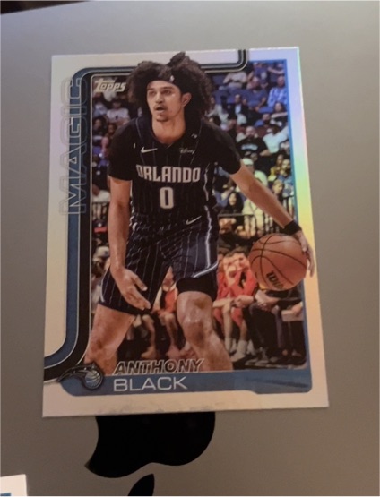 2025-26 Topps #89 Anthony Black — front