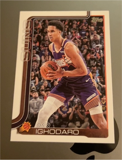 2025-26 Topps #160 Oso Ighodaro — front