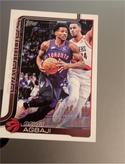 2025 Topps Flagship #247 Ochai Agbaji — front