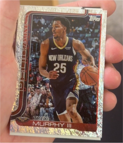 2025-26 Topps Basketball #190 Trey Murphy III — front