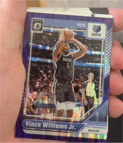 2024-25 Panini Donruss Optic #189 Vince Williams Jr. — front