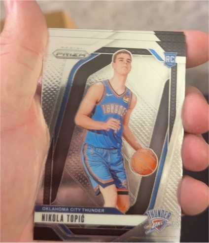 2024-25 Panini Prizm #230 Nikola Topic — front