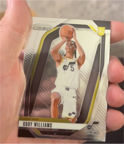 2024-25 Panini Prizm #232 Cody Williams — front