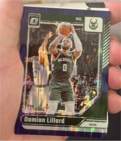 2024-25 Panini Donruss Optic #83 Damian Lillard — front