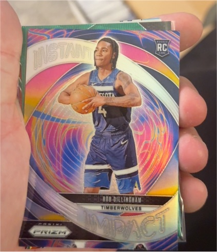 2024-25 Panini Prizm Instant Impact #8 Rob Dillingham — front