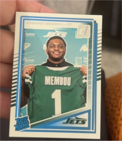 2025 Panini Donruss #358 Armand Membou Rated Rookie — front