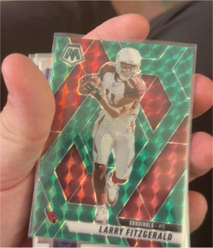 2025 Panini Mosaic #13 Larry Fitzgerald — front