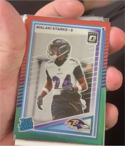 2025 Panini Donruss Optic #346 Malaki Starks — front