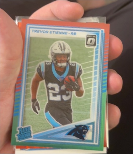 2025 Donruss Optic #326 Trevor Etienne — front