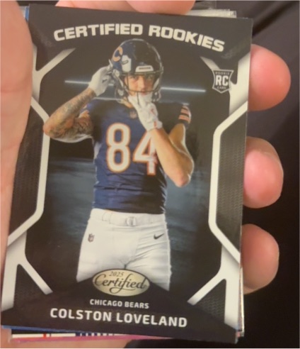 2025 Panini Certified Rookies #CRK-CL Colston Loveland — front