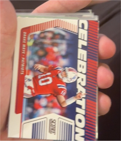 2025 Panini Score Celebration #C-DMA Drake Maye — front
