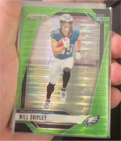 2024 Panini Prizm #397 Will Shipley — front