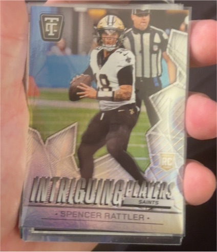2024 Panini Totally Certified #18 Spencer Rattler Intriguing Players — front