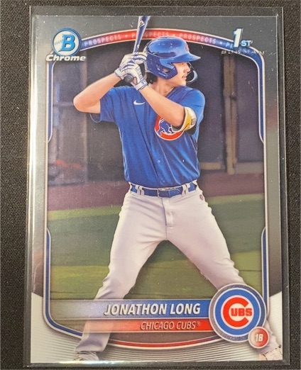 2025 Bowman Chrome Prospects #BCP-58 Jonathon Long — front