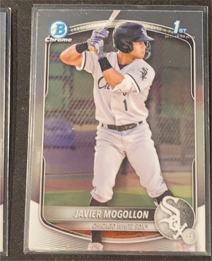 2025 Bowman Chrome #BCP-68 Javier Mogollon — front